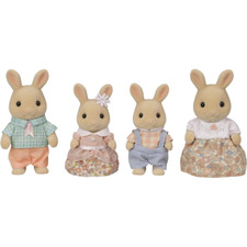 Sylvanian Families 5706 Milk Rabbit Family of 4 Dolls