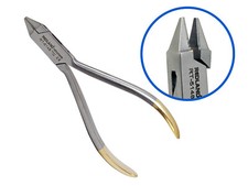 REDLAND Orthodontic Bird Beak Plier Flat Tip w/ Tungsten Carbide Insert