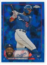 2023 Topps Chrome Update Jason Heyward #USCS164 Sapphire Base Dodgers