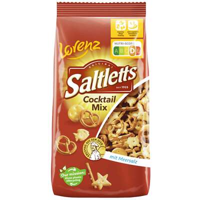 Lorenz Snack World Saltletts Cocktail Mix 600 g Knabbergebäck (21,65 EUR/kg)