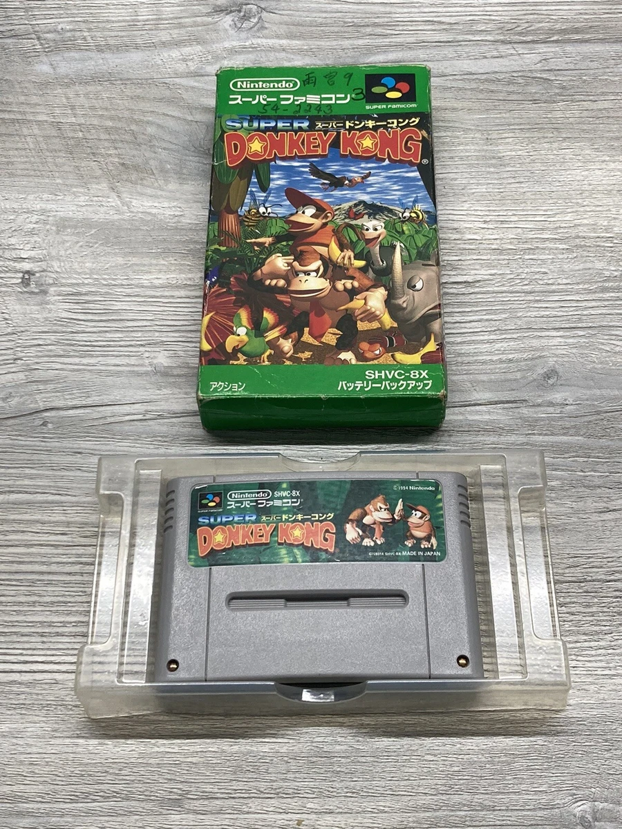 Super Donkey Kong Super Famicom/SNES JP GAME. for sale online | eBay