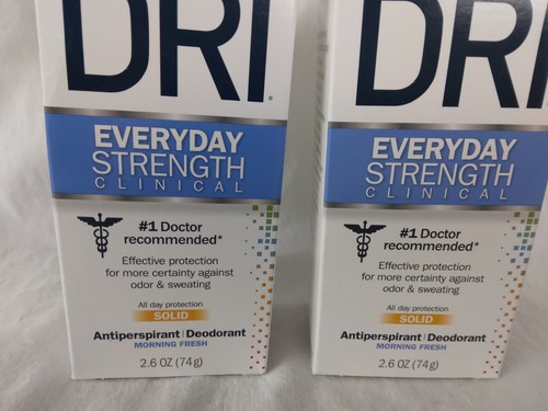 2 Certain Dri Everyday Strength Clinical Antiperspirant Deodorant Morning Fresh - Picture 2 of 5