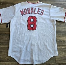 Majestic Los Angeles Anaheim Angels Kendrys Morales Away Jersey Size Large