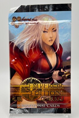 Legend of the Five Rings Emperor Edition Gempukku Booster pack 2012 AEG
