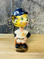 Detroit Tigers Green Base Vintage Bobblehead/Nodder/Bobbing Head 1960’s