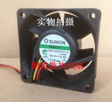 1pcs SUNON PMD1206PTV1-A 6025 12V 4.3W inverter fan 3-wire power supply fan