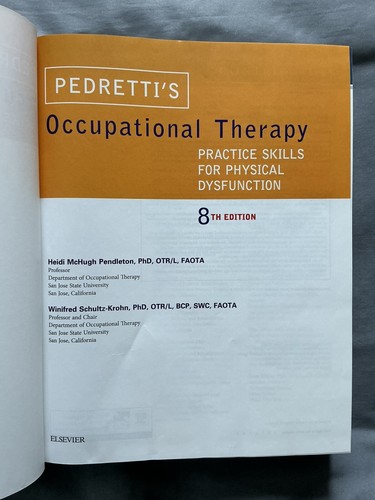 Pedretti's Occupational Therapy Practice Skills for Physical Dysfunction… LKNU - Picture 2 of 6