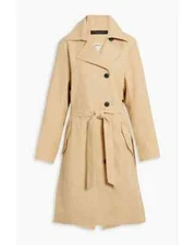 NEW Rag & Bone Women's Natural Cotton-gabardine Trench Coat Size S #C3039