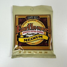 Ernie Ball 2002 Earthwood 80/20 Bronze Alloy Acoustic Guitar String Medium
