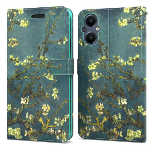 Funda billetera para teléfono Oneplus Nord N20 5G bloque RFID bolsa de cuero con soporte para tarjetas - Imagen 2 de 25