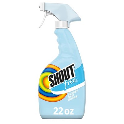 Shout Free Laundry Stain Remover Spray 22Oz Gentle On Baby's Clothes