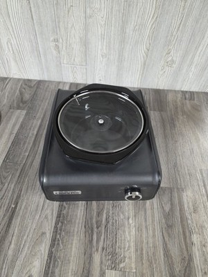 CROCK POT 2.5 -Quart Slow Cooker SCCPMD2-CH Black Connectable Banquet