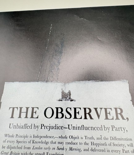 Folleto de entrevista Ronald Reagan 1981 Kenneth Harris The Observer Vintage Conditi - Imagen 9 de 10