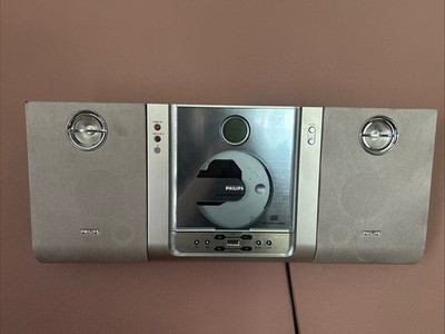 Philips Micro System Mc235b/37 Wall-Mountable FM/AM CD Player READ DESCRIPTION!!