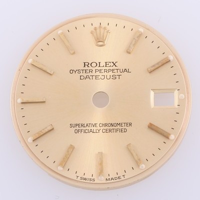 Rolex Lady Datejust 26mm Champagne Stick Dial TSwissMadeT 6917 69173 69178 #F33