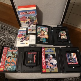 Lot of 4 Genesis Games In Box Complete In Very Good Condition