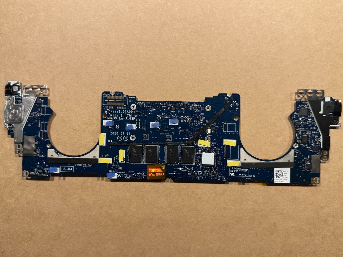 NEW Dell XPS 13 9310 Motherboard Intel i7-1165G7 32GB MRT12 7CVRK