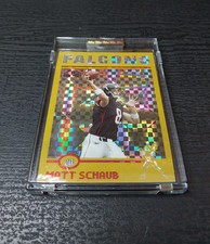 2004 Topps Chrome GOLD XFRACTOR Matt Schaub 207/279 Sealed