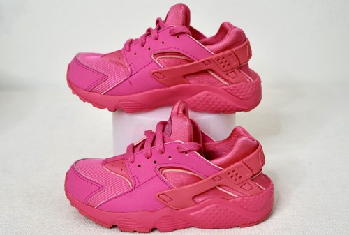 Nike Huarache Run (GS) Zapatos Niño Pequeño Talla 11c Rosa Fucsia Tenis Atléticos - Imagen 1 de 11