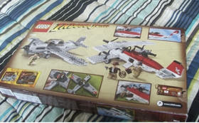 LEGO 7198 Indiana Jones Fighter Plane Attack NEW SEALED Retired 2009 Rare set