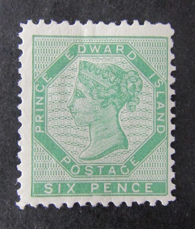 nystamps Canada Prince Edward Island Stamp # 7 Mint OG H $115      U26x472