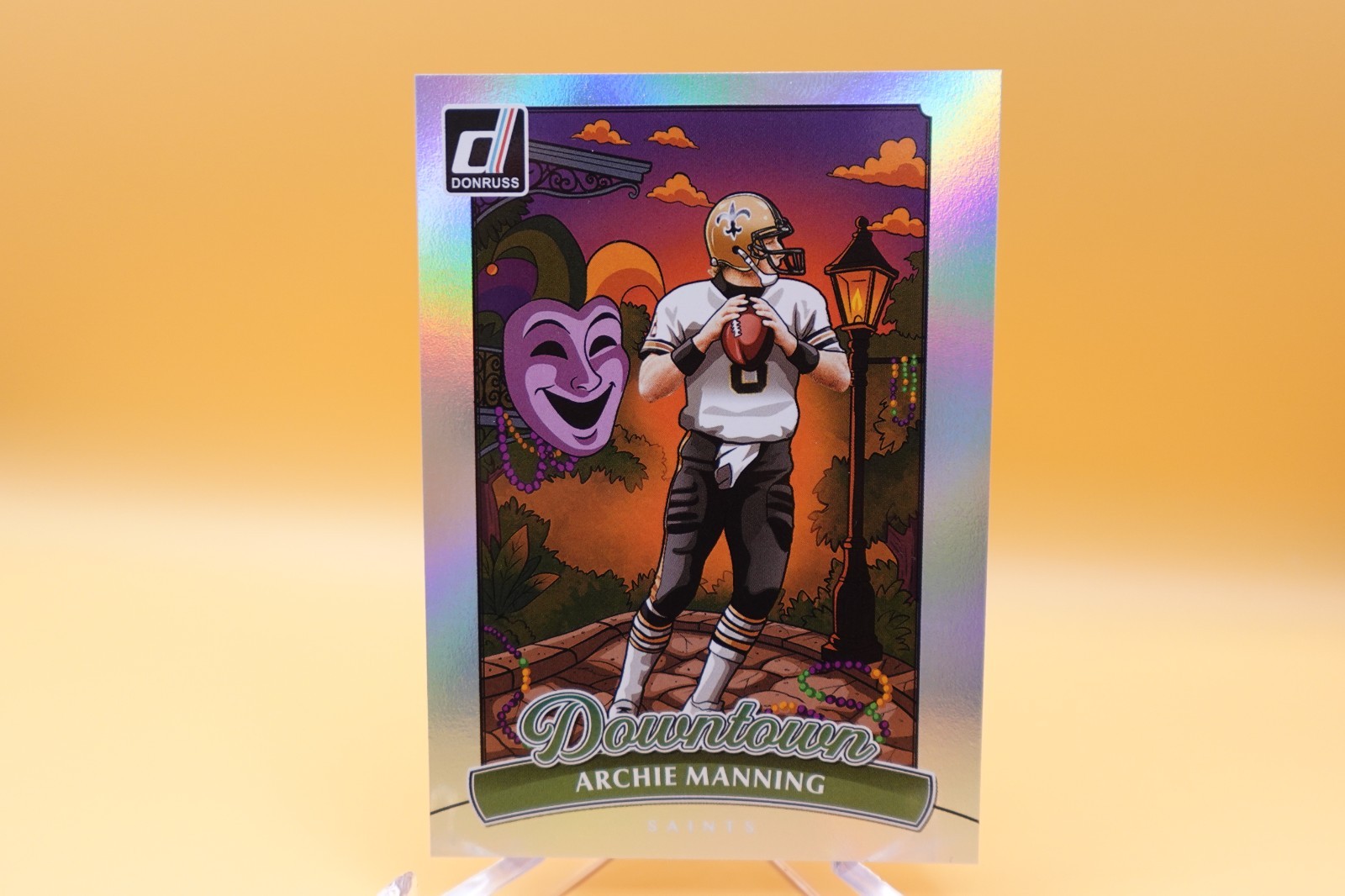 2025 Panini Donruss Downtown Archie Manning #5 New Orleans Saints