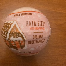 Bath Body Works Sugared Snickerdoodle Bath Bomb Fizzy Shea Butter Sealed New