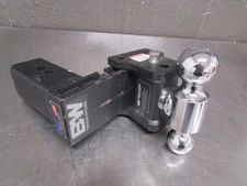 B&W Trailer Hitches Tow & Stow Adjustable Ball Mount - Fits 3" Receiver TS30037B