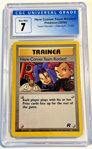 Here Comes Team Rocket! (Unlimited) graded CGC 7 for sale on eBay