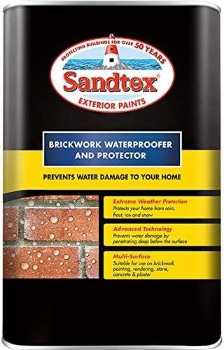 Sellador impermeable para ladrillos Sandtex 5Ltr y protector definitivo transparente - Imagen 1 de 3