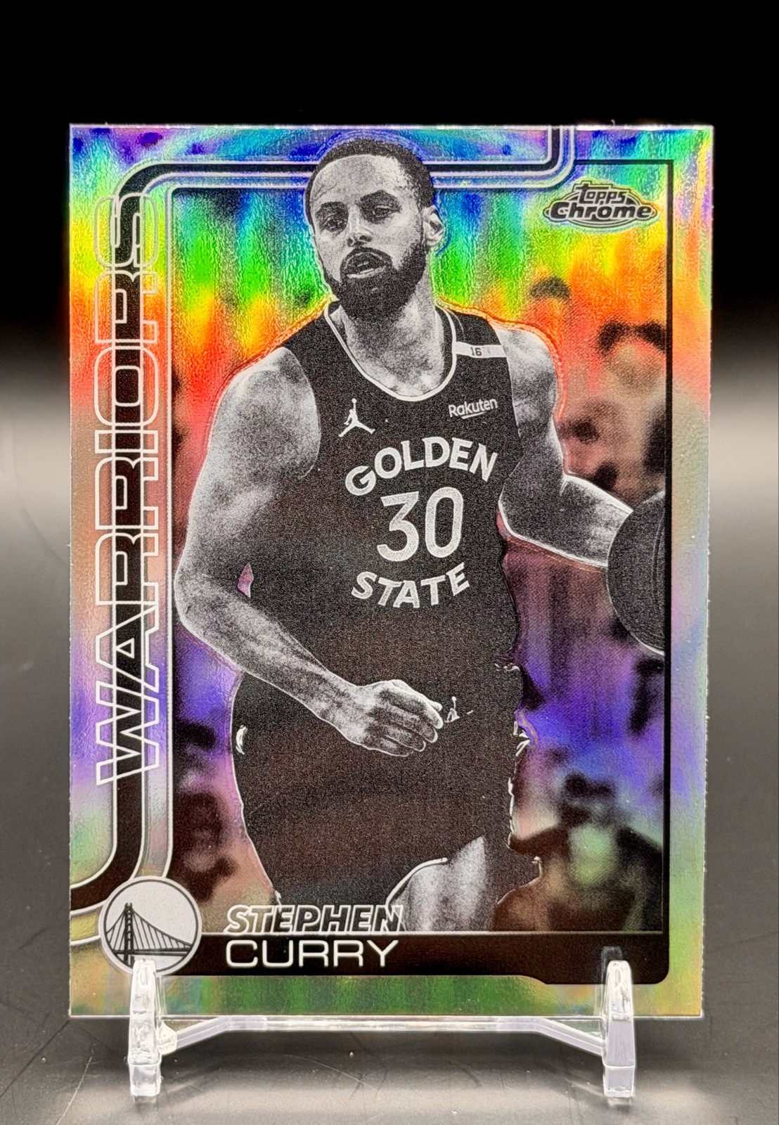 2025-26 Topps Chrome - Stephen Curry #201 Negative Refractor