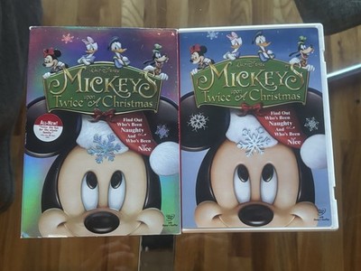 Mickeys Twice Upon A Christmas (DVD, 2004, Disney) With Slipcover
