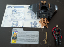 GI JOE Destro's Despoiler  Complete  w  Gold Destro & instructions   1988 Hasbro