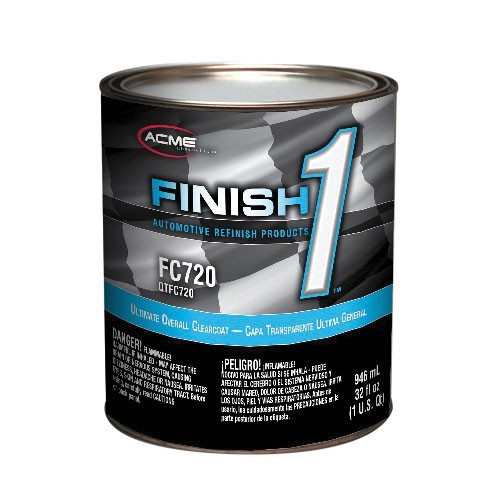 Acme Finish 1 FC720-4 Ultimate Overall Clear Coat (Quart) | eBay