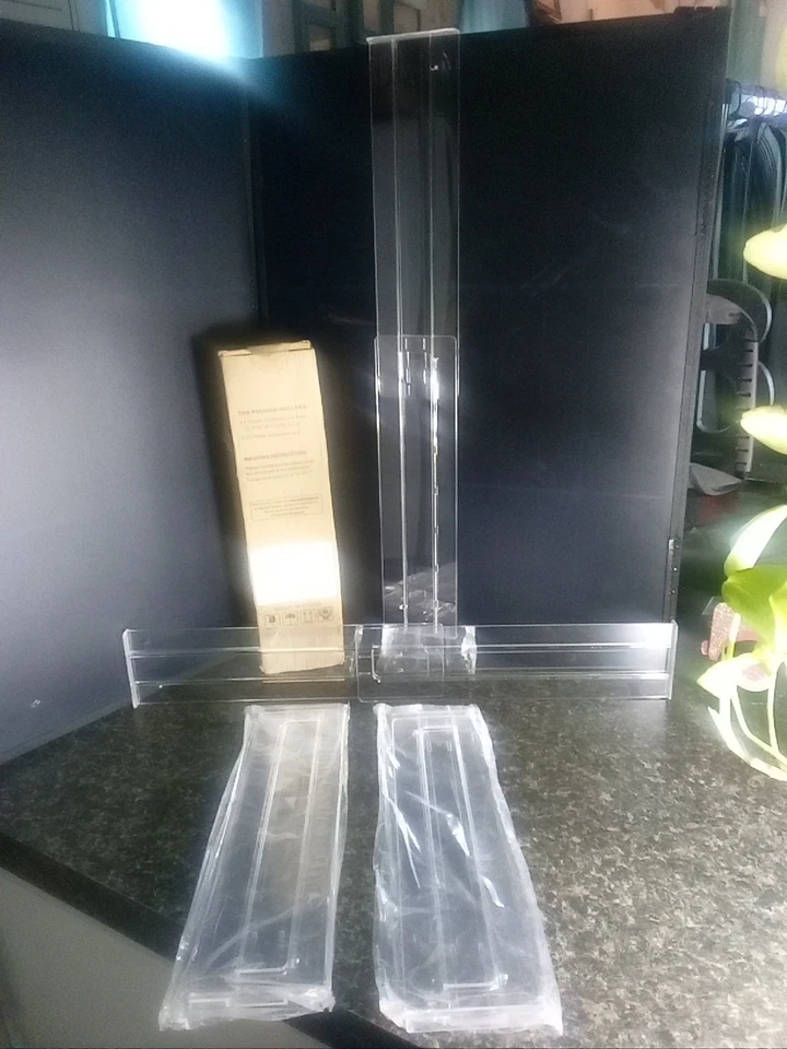 Acrylic Clear Drawer Dividers, Expandable 21"X4"' 4 Pack Organizers . - Image 3 of 4