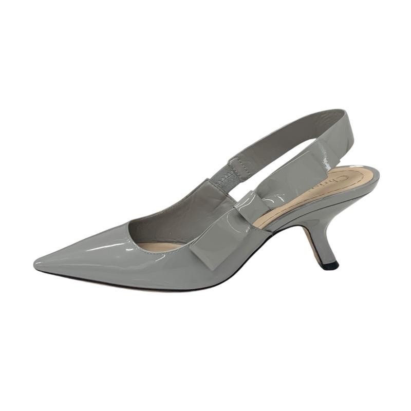 Christian Dior Pumps Heel Leather Gray EU34/US4 116651c thumbnail 3