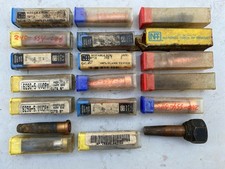Lot Of 19 Torch Tips New & Used Harris Victor NTT