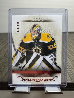 2021-22 Upper Deck Artifacts #163 Jeremy Swayman Rose Gold