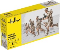 Heller - Britische Infanterie – 8. Armee – Montage Und Bemalung Erforderlich ...