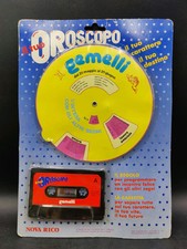 Nova Rico Oroscopo Gemelli Musicassetta Regolo Playset RECORD Vintage Futuro