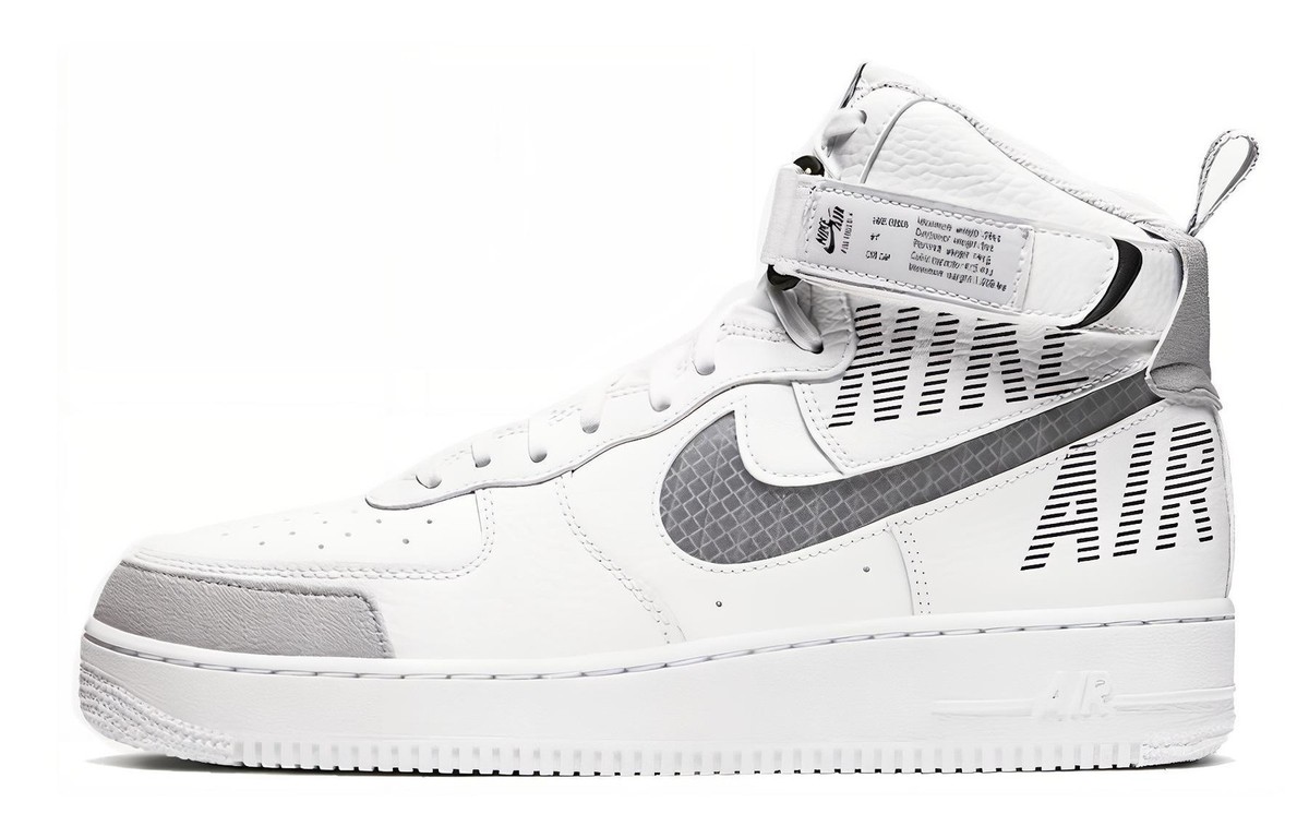 Size 10 - Nike Air Force 1 High Under Construction - White Size 10 - Nike Air Force 1 High Under Construction - White