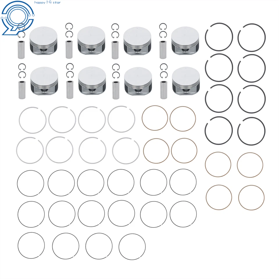 Juego de pistones con anillos para Dodge Dakota y Durango 4,7 L V8 2000 2001-2007 Foto 2 de 4