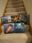 Lot Of 5 Classic Rock Lp Albums Stray Cats Pop Muzik Reo Journey Charlie Lot D