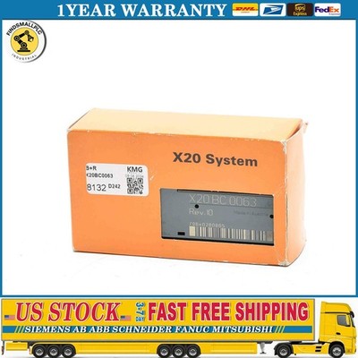 US Free TAX B&R X20 Bus Controller, 1 Profibus DP Interface, X20BC0063 X20