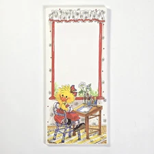 Vintage 1998 Suzy's Zoo Magnetic Note / Memo Pad -  Suzy Ducken - New Sealed
