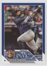 2023 Topps Series 2 Royal Blue Harold Ramirez Harold Ramírez #387 00f4