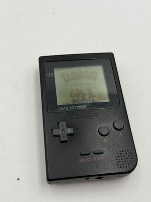 Nintendo Game Boy Pocket Black Console Gameboy GBP Tested
