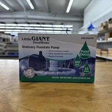 LittleGiant PondWorks Statuary Fountain Pump 23 Watts Model PES-290-PW