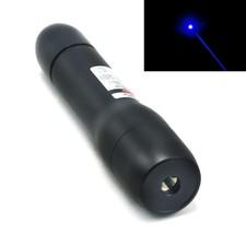 Waterproof 450nm Blue Focusable Dot Laser Module 450T-100-18650