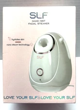SLF Nano Mist Facial Steamer White - Sealed & 100% Authentic NEW